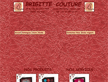 Tablet Screenshot of brigitte-couture.com